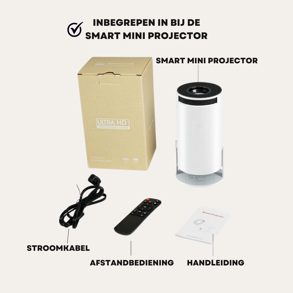 Maak van Elke Avond een Filmavond met de GadgetBlox Pocket Projector!